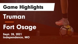 Truman  vs Fort Osage  Game Highlights - Sept. 28, 2021