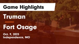 Truman  vs Fort Osage  Game Highlights - Oct. 9, 2023