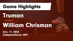 Truman  vs William Chrisman  Game Highlights - Oct. 11, 2023