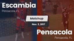 Matchup: Escambia  vs. Pensacola  2017