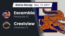 Recap: Escambia  vs. Crestview  2017