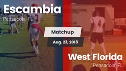 Matchup: Escambia  vs. West Florida  2018