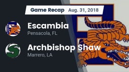Recap: Escambia  vs. Archbishop Shaw  2018