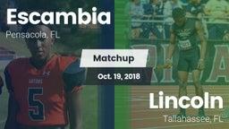 Matchup: Escambia  vs. Lincoln  2018