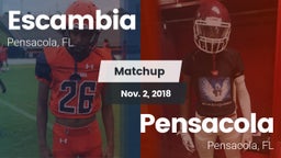 Matchup: Escambia  vs. Pensacola  2018