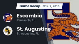 Recap: Escambia  vs. St. Augustine  2018