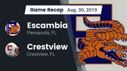 Recap: Escambia  vs. Crestview  2019