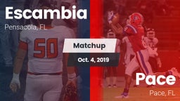 Matchup: Escambia  vs. Pace  2019