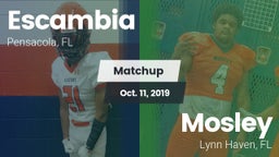 Matchup: Escambia  vs. Mosley  2019