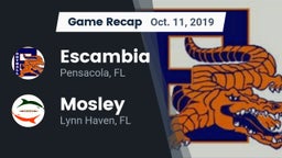 Recap: Escambia  vs. Mosley  2019