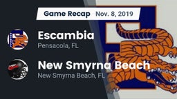 Recap: Escambia  vs. New Smyrna Beach  2019