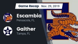 Recap: Escambia  vs. Gaither  2019