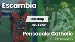 Matchup: Escambia  vs. Pensacola Catholic  2020