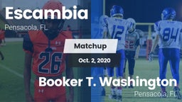 Matchup: Escambia  vs. Booker T. Washington  2020