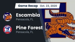 Recap: Escambia  vs. Pine Forest  2020