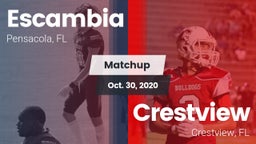 Matchup: Escambia  vs. Crestview  2020