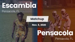 Matchup: Escambia  vs. Pensacola  2020