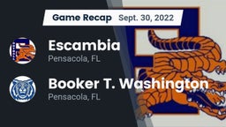 Recap: Escambia  vs. Booker T. Washington  2022