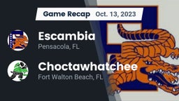Recap: Escambia  vs. Choctawhatchee  2023