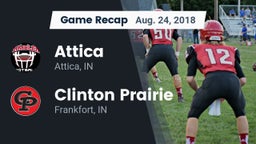 Recap: Attica  vs. Clinton Prairie  2018
