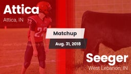 Matchup: Attica  vs. Seeger  2018