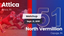 Matchup: Attica  vs. North Vermillion  2018