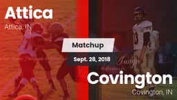Matchup: Attica  vs. Covington  2018