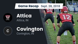 Recap: Attica  vs. Covington  2018