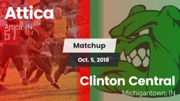 Matchup: Attica  vs. Clinton Central  2018