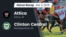 Recap: Attica  vs. Clinton Central  2018