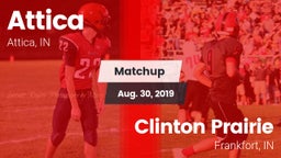 Matchup: Attica  vs. Clinton Prairie  2019