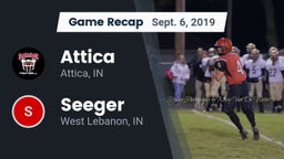 Recap: Attica  vs. Seeger  2019