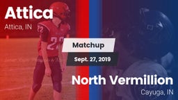 Matchup: Attica  vs. North Vermillion  2019