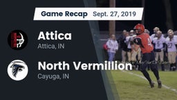 Recap: Attica  vs. North Vermillion  2019