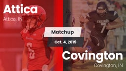 Matchup: Attica  vs. Covington  2019