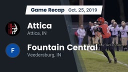Recap: Attica  vs. Fountain Central  2019