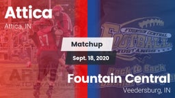 Matchup: Attica  vs. Fountain Central  2020