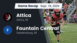Recap: Attica  vs. Fountain Central  2020