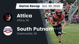Recap: Attica  vs. South Putnam  2020