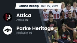 Recap: Attica  vs. Parke Heritage  2021