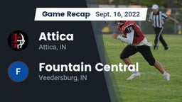 Recap: Attica  vs. Fountain Central  2022