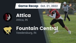 Recap: Attica  vs. Fountain Central  2022