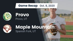 Recap: Provo  vs. Maple Mountain  2020