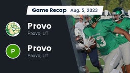 Recap: Provo  vs. Provo  2023