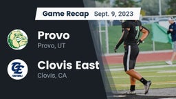 Recap: Provo  vs. Clovis East  2023