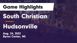 South Christian  vs Hudsonville Game Highlights - Aug. 24, 2022