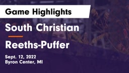 South Christian  vs Reeths-Puffer  Game Highlights - Sept. 12, 2022