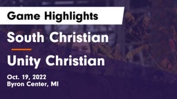 South Christian  vs Unity Christian  Game Highlights - Oct. 19, 2022