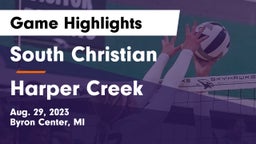 South Christian  vs Harper Creek  Game Highlights - Aug. 29, 2023