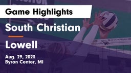 South Christian  vs Lowell  Game Highlights - Aug. 29, 2023